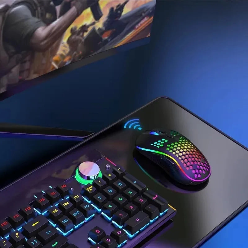 RGB light weight mouse