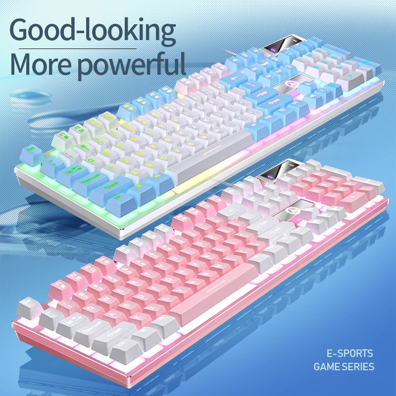 Gaming Keyboard Wired Keyboard Color Matching Backlit