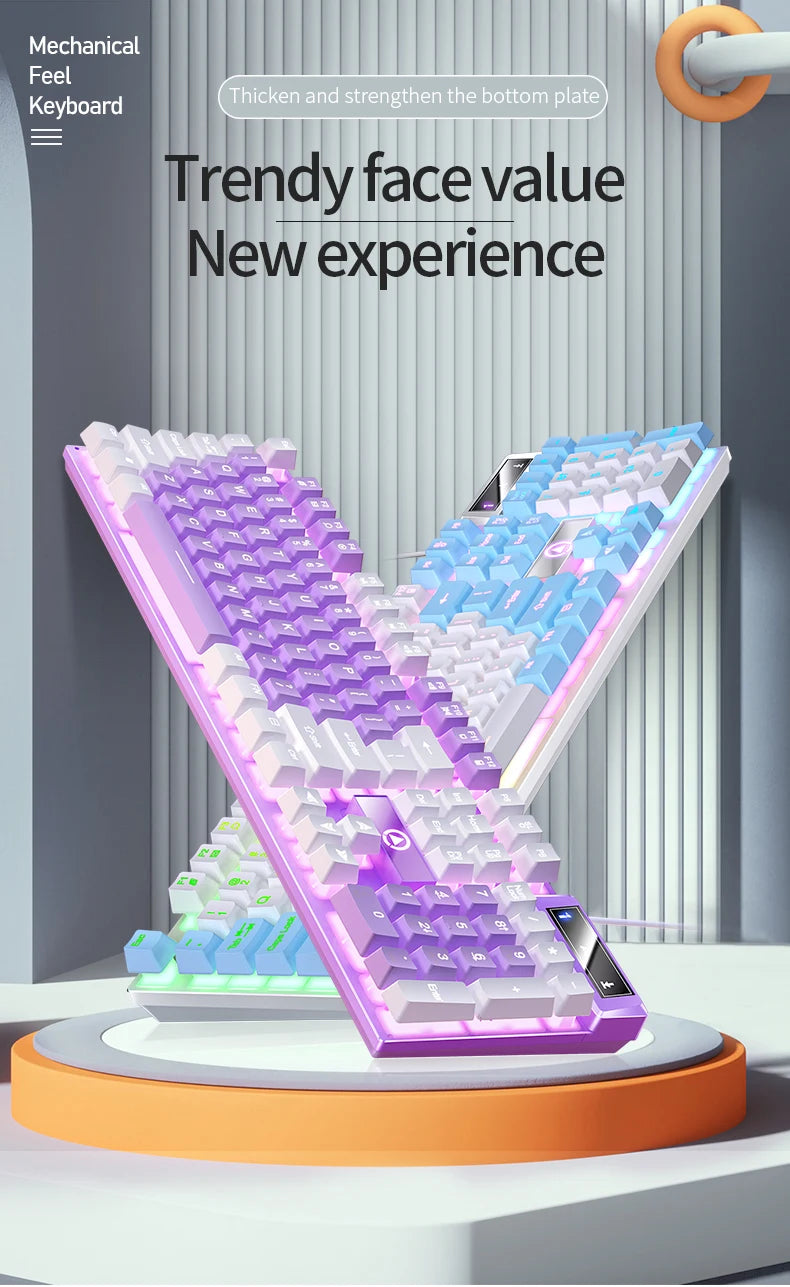 Gaming Keyboard Wired Keyboard Color Matching Backlit