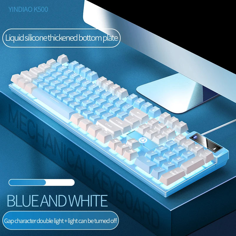 Gaming Keyboard Wired Keyboard Color Matching Backlit