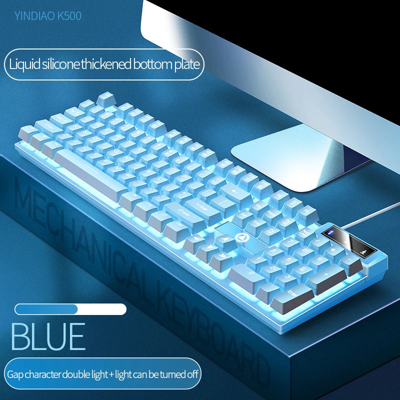 Gaming Keyboard Wired Keyboard Color Matching Backlit