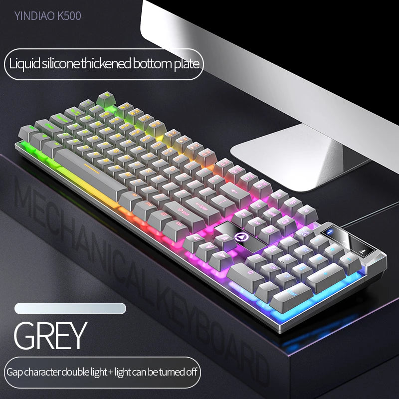 Gaming Keyboard Wired Keyboard Color Matching Backlit