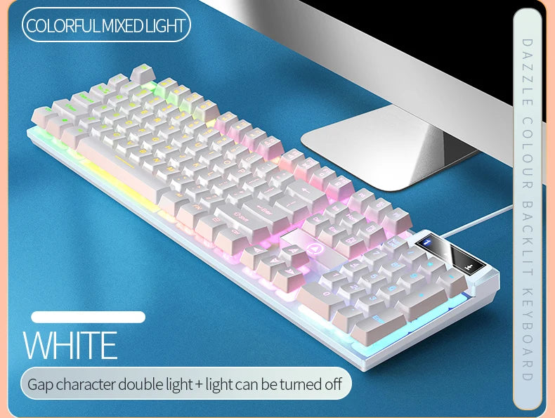 Gaming Keyboard Wired Keyboard Color Matching Backlit