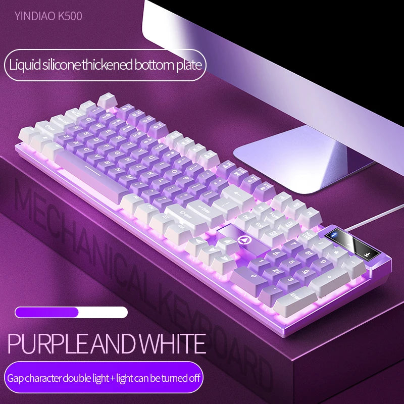 Gaming Keyboard Wired Keyboard Color Matching Backlit