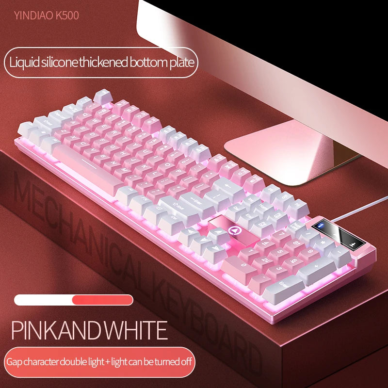 Gaming Keyboard Wired Keyboard Color Matching Backlit