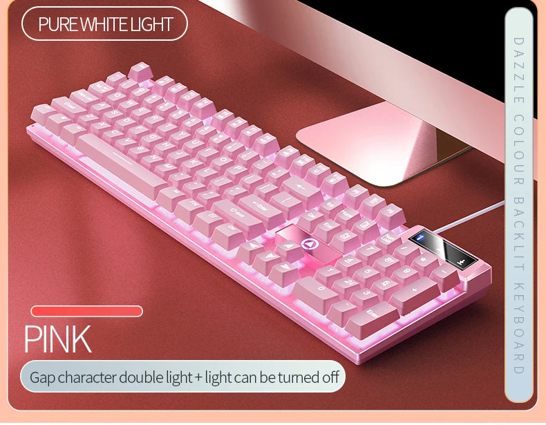 Gaming Keyboard Wired Keyboard Color Matching Backlit