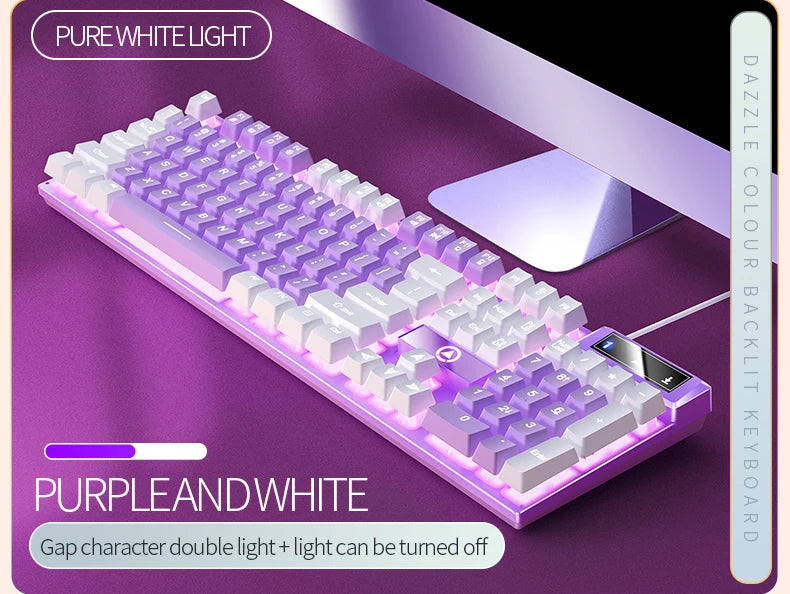 Gaming Keyboard Wired Keyboard Color Matching Backlit