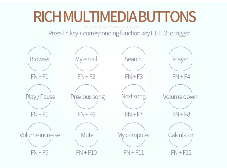 Gaming Keyboard Wired Keyboard Color Matching Backlit