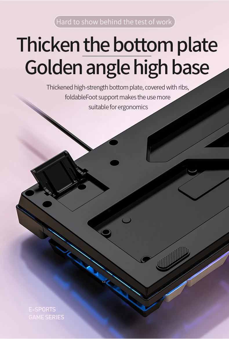 Gaming Keyboard Wired Keyboard Color Matching Backlit